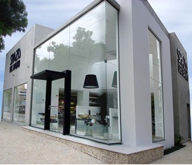 Fachada da Loja Spazio Del Bagno